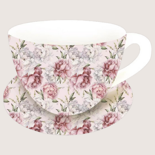 Cup and Saucer Planter Ceramic 23x19x12