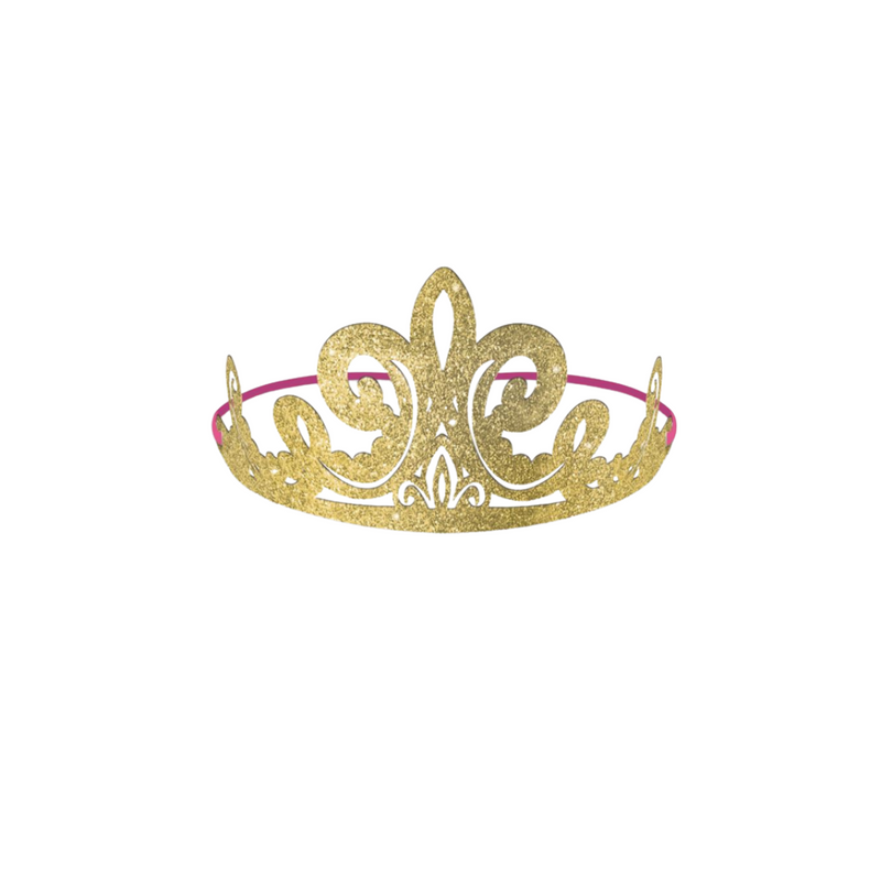 Disney Princess Once Upon A Time Glittered Tiara's 8Pk