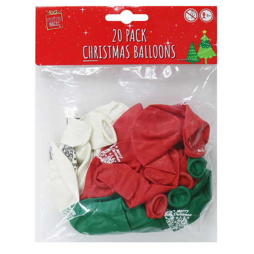 Ronis Balloons Printed 20pc 23cm 3 Asstd
