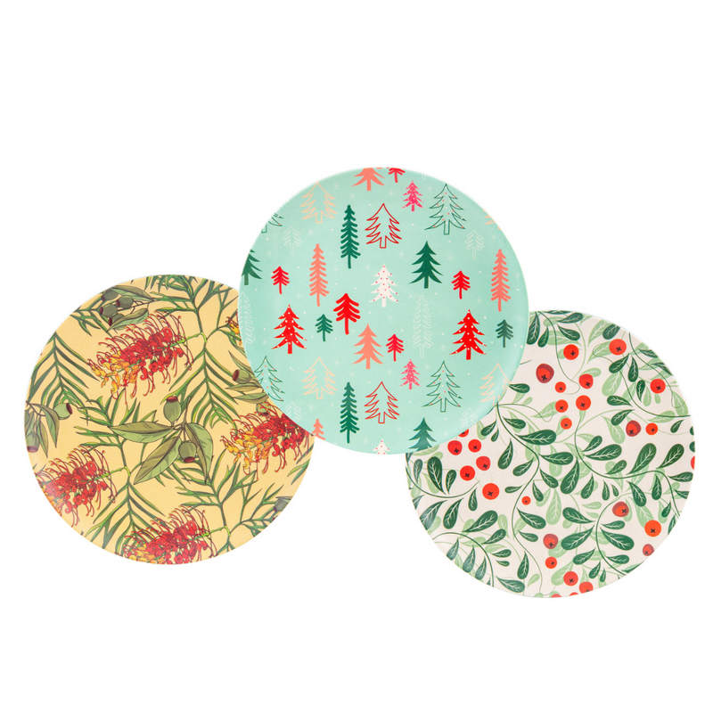 Ronis Bamboo Fibre Side Plate 20cm Assorted