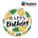 Ronis Birthday Golden Pineapples Print Foil Balloon 45cm