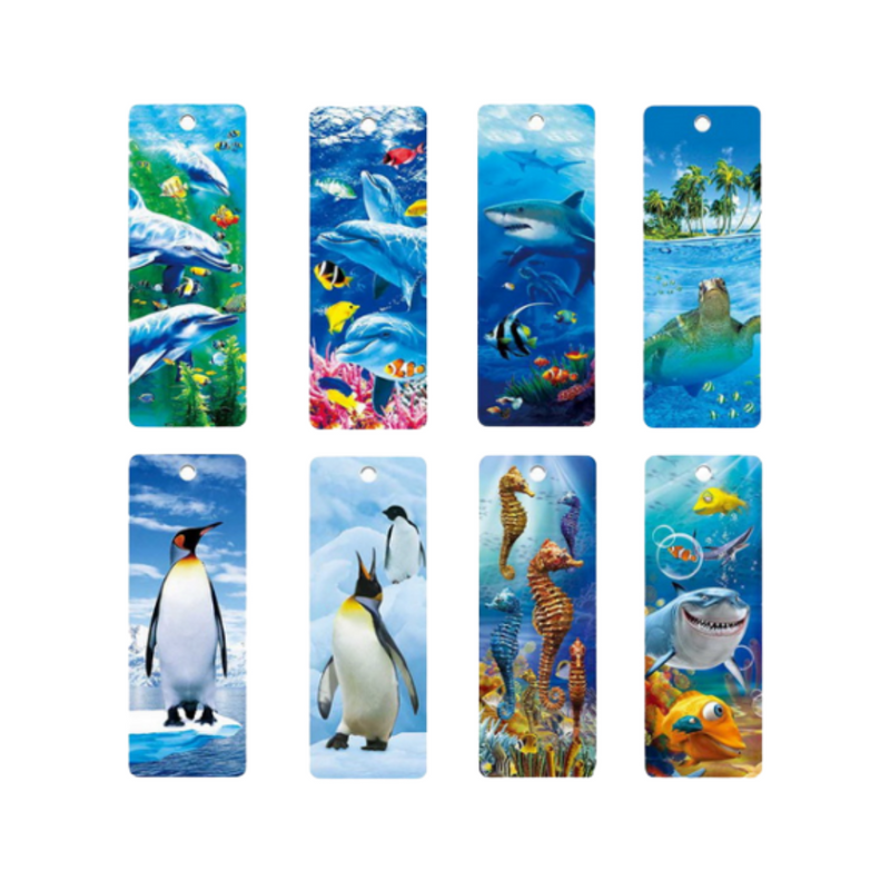 Ronis Bookmark 3D Sealife Bookmarks 15cm Assorted