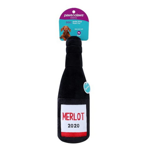 Ronis Bottle Shop Plush Merlot 31x10xm