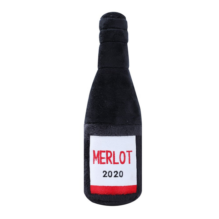 Ronis Bottle Shop Plush Merlot 31x10xm