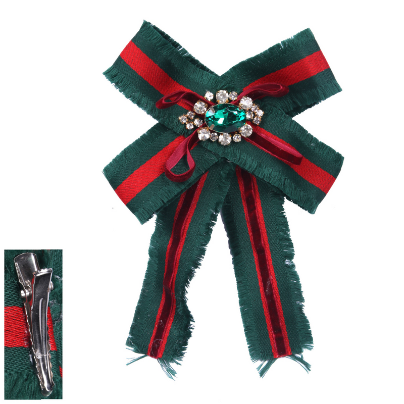 Ronis Bow Green and Red 20cm
