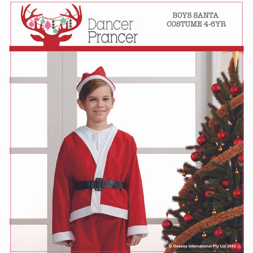 Ronis Boys Santa Costume