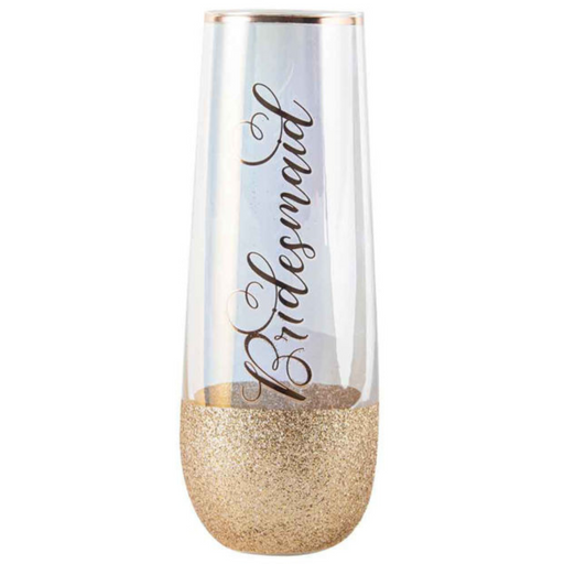 Ronis Bridesmaid Stemless Champagne Glass 16cm 180ml