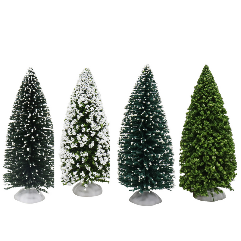 Ronis Bristle Tree Green 14cm Assorted
