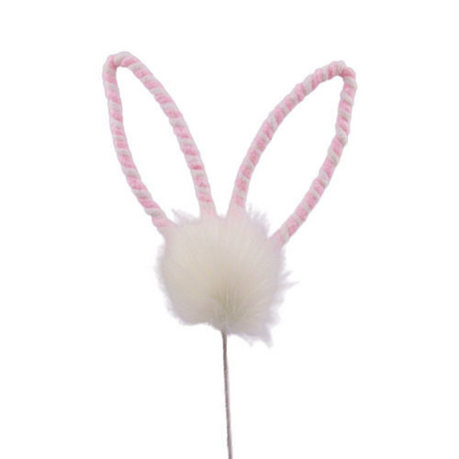 Ronis Bunny Ears Stem 50cm Pink