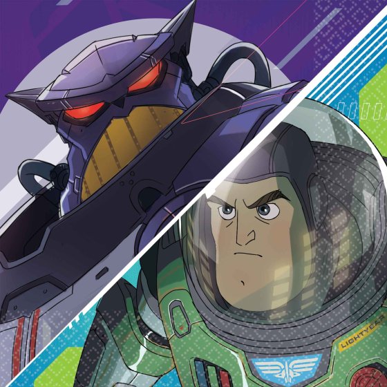 PARTY NAPKINS™ Buzz Lightyear Lunch Napkins