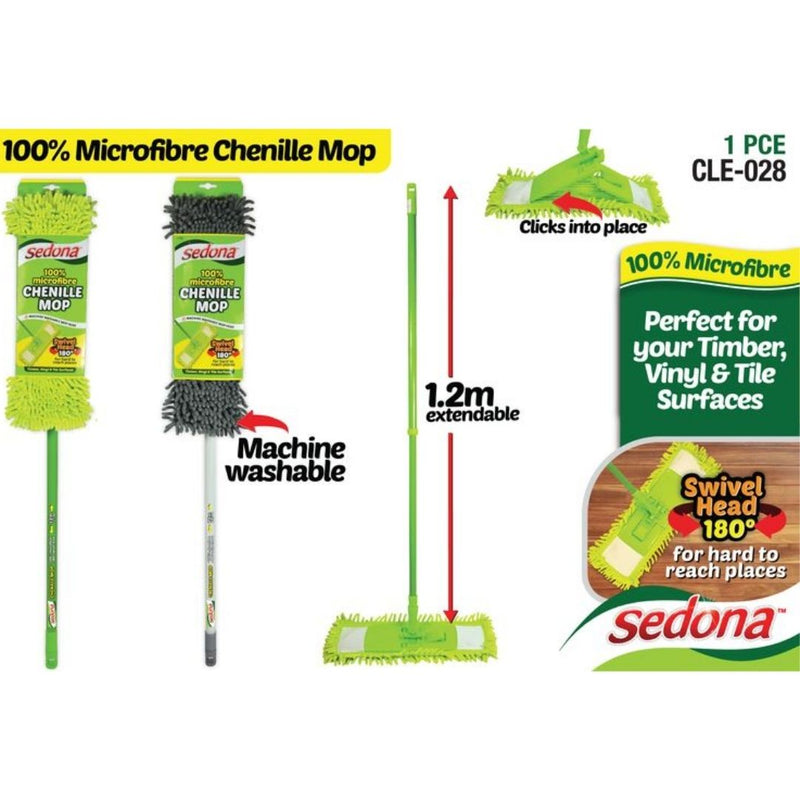 Chenille Mop 42x16/85cm