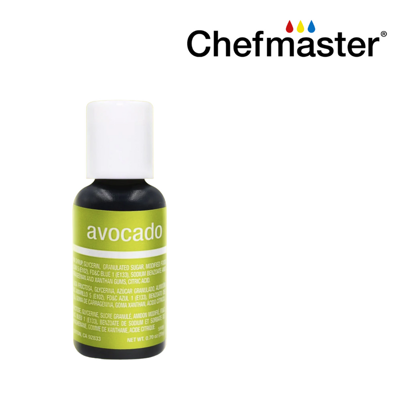 Chefmaster Liqua-Gel - Avocado 0.7oz/20g