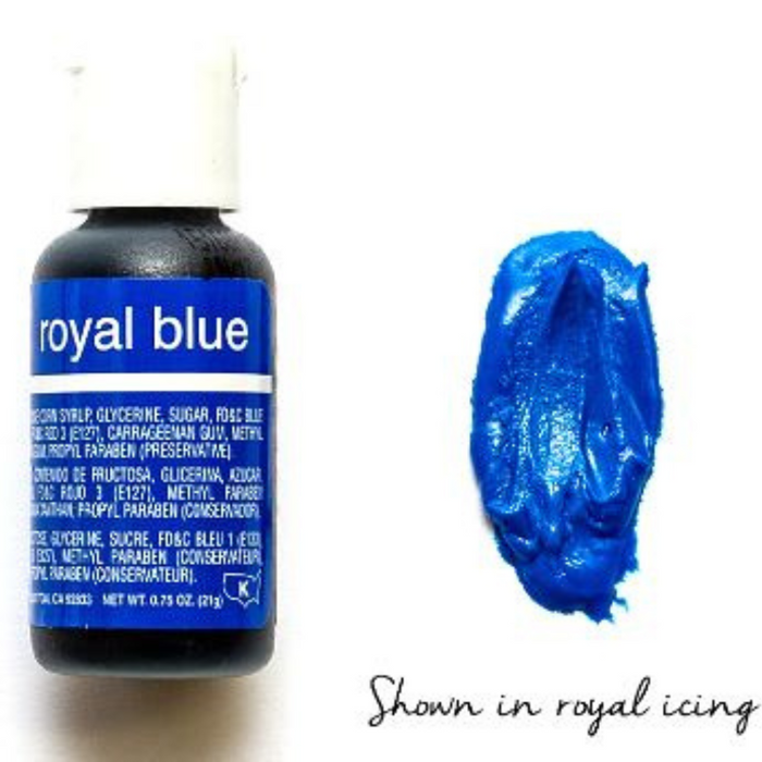 Chefmaster Liqua-Gel - Royal Blue 0.7oz/20g