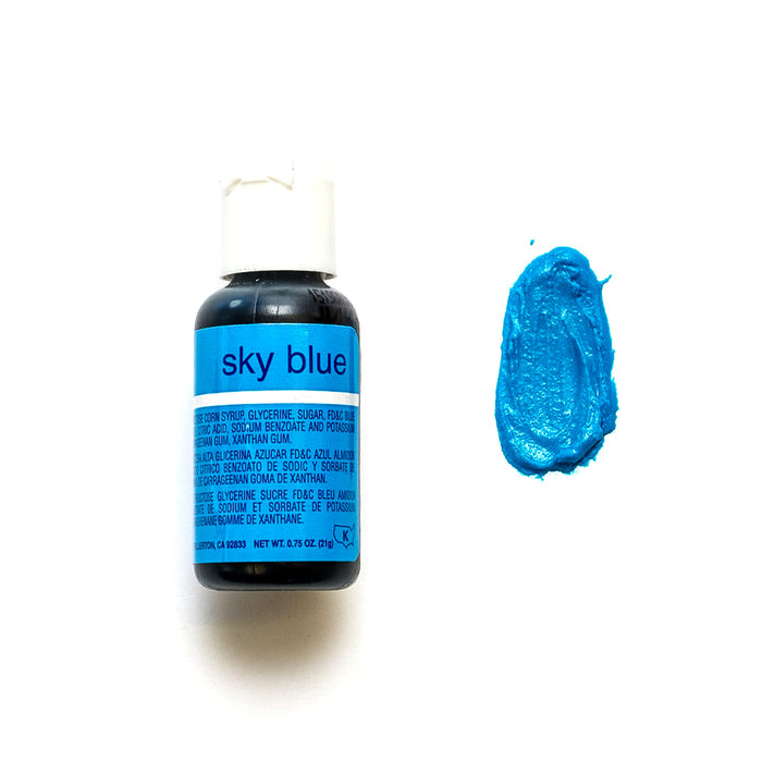 Chefmaster Liqua-Gel - Sky Blue 0.7oz/20g