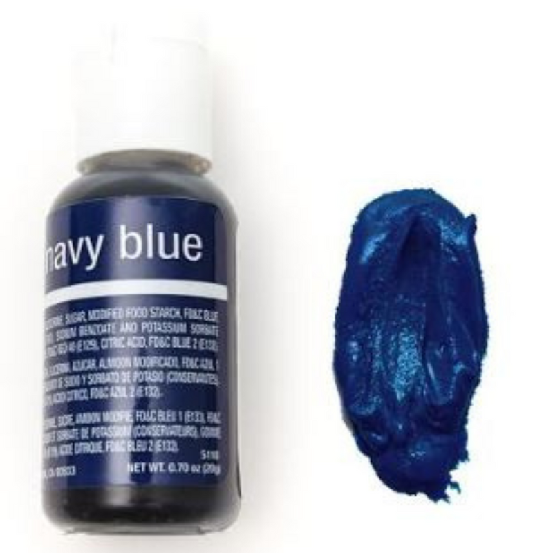 Chefmaster Liqua-Gel - Navy Blue 0.7oz/20g