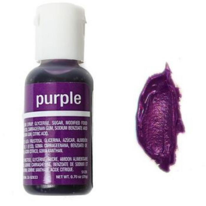 Chefmaster Liqua-Gel - Purple 0.7oz/20g