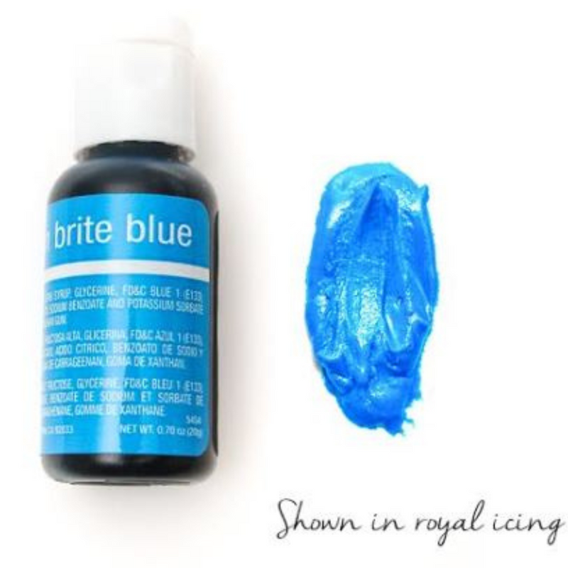 Chefmaster Liqua-Gel - Neon B.Blue 0.7oz/20g