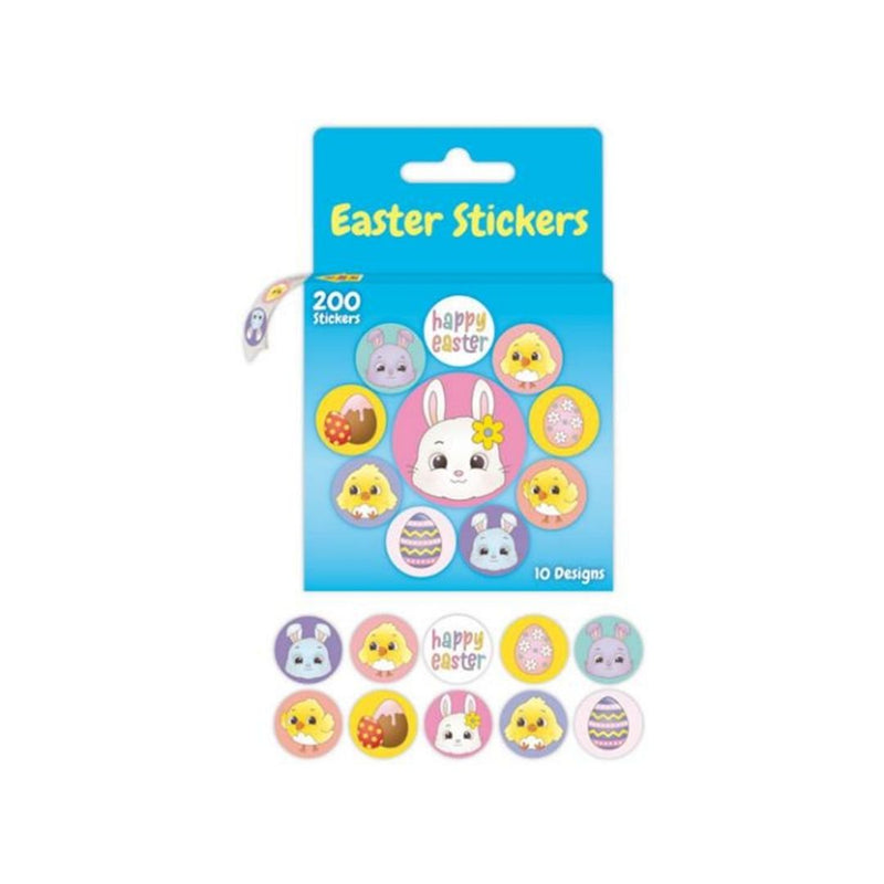 Easter Stickers Roll 200pk