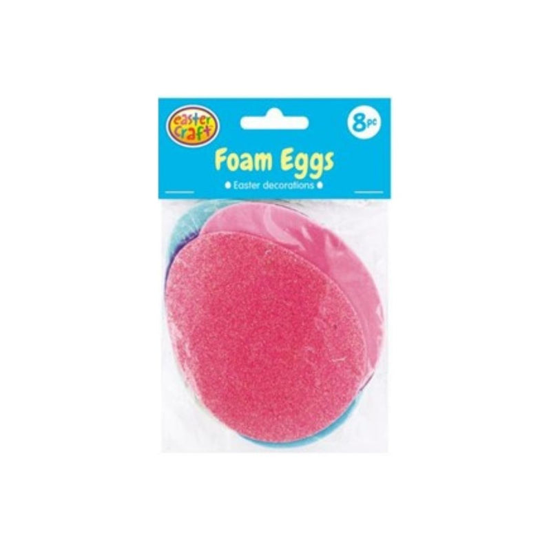 Easter Foam Eggs 8pk