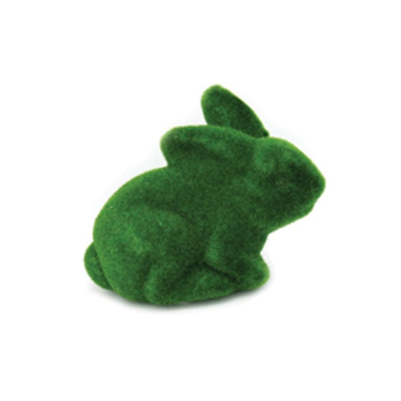 Easter Deco 15cm Grass Bunny Crouched Do