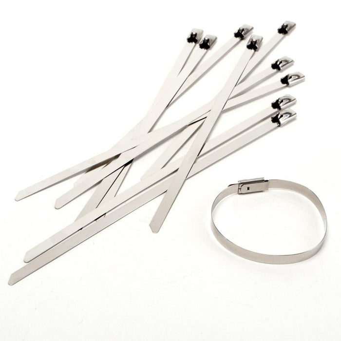 Cable Ties Stainless Steel 150mm x 4mm 10pc