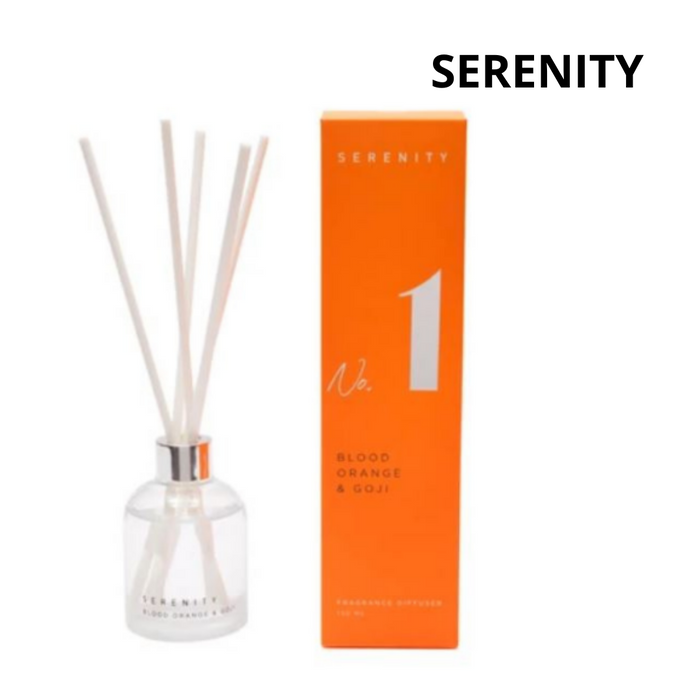 Serenity Frost Blood Orange & Goji 150ml Diffuser in Box