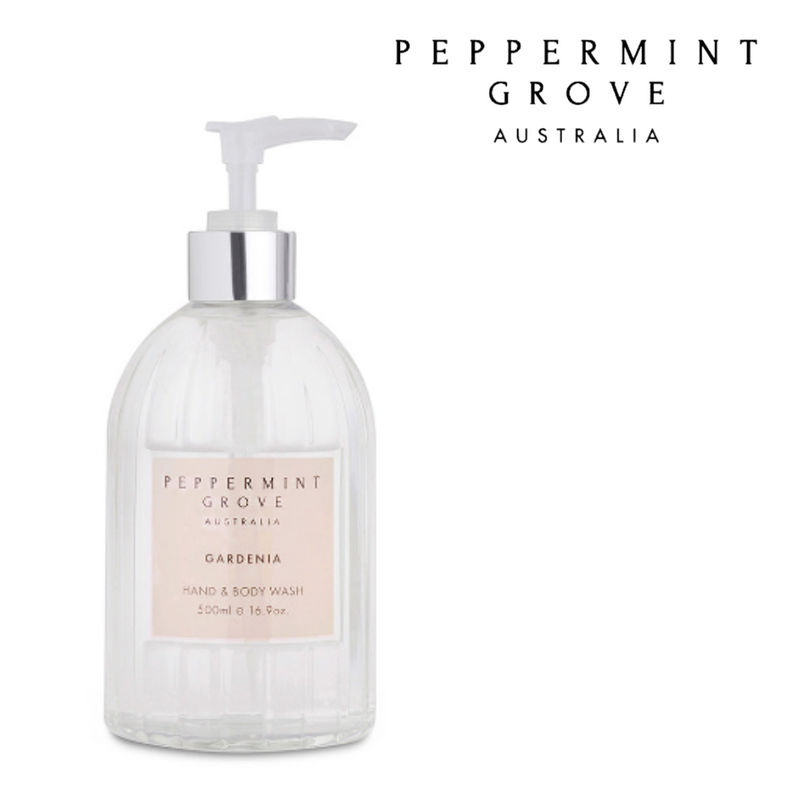 Peppermint Grove Hand & Body Wash 500ml -Gardenia