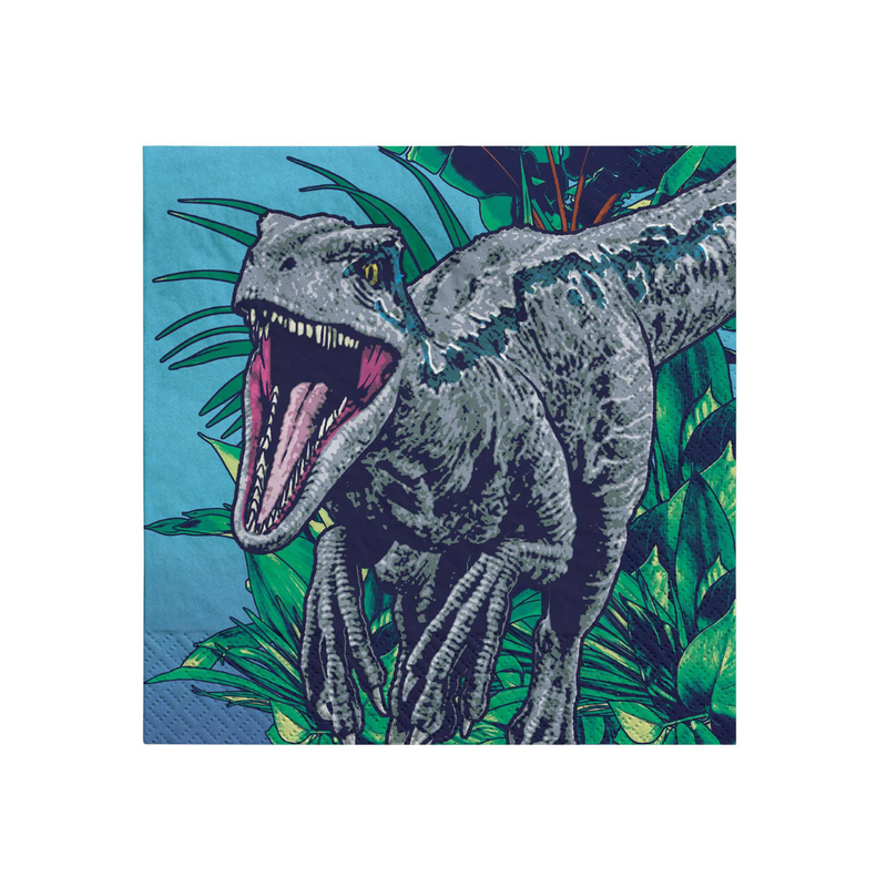 Jurassic Into The Wild Beverage Napkins 16Pk