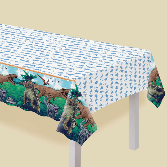 PARTY TABLE COVERS Jurassic Into The Wild Paper Tablecover