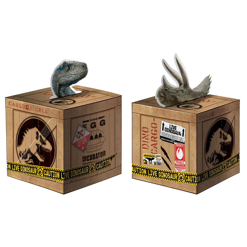 Jurassic Into The Wild Centrepiece Decorating Kit 2Pk
