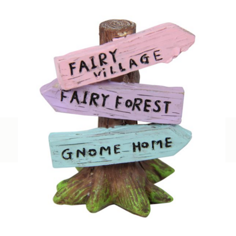 Fairy Sign Fairy Tree With Signs 6cm