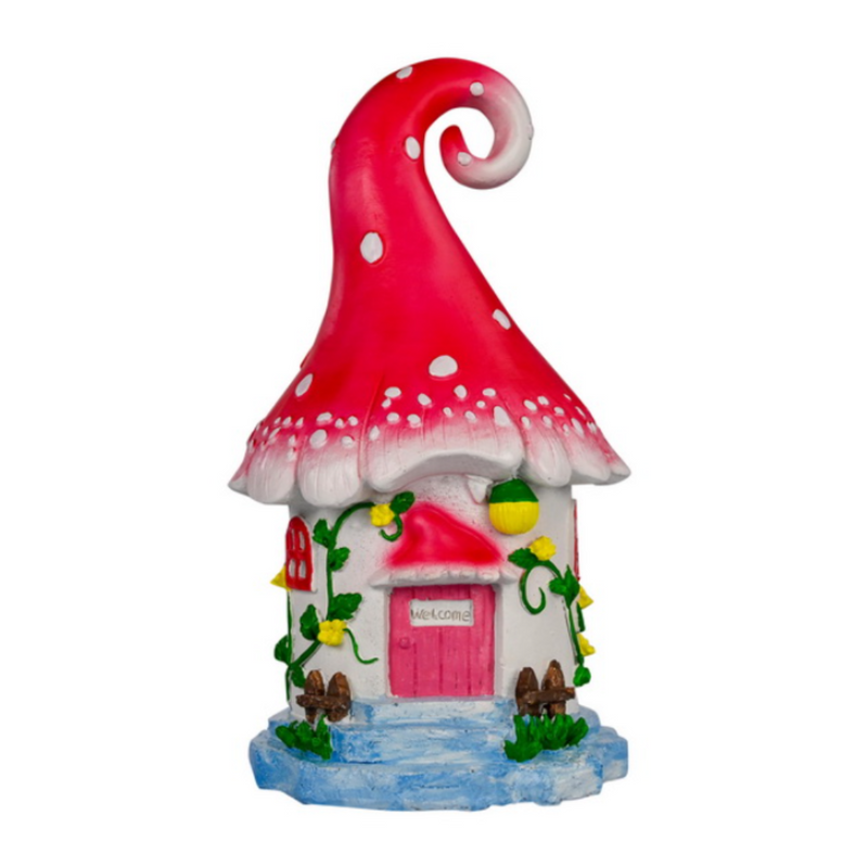 Fairy Garden Mushroom House 19cm
