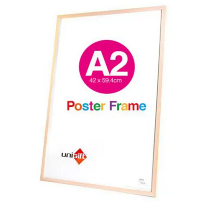 A2 Mdf Poster Frame Naturl