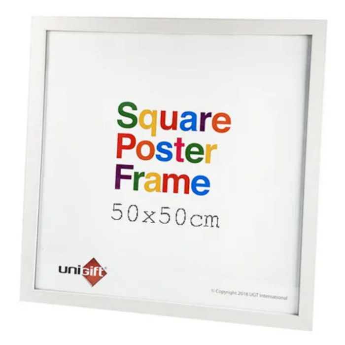 50X50Cm Sqr Poster Frame Whit