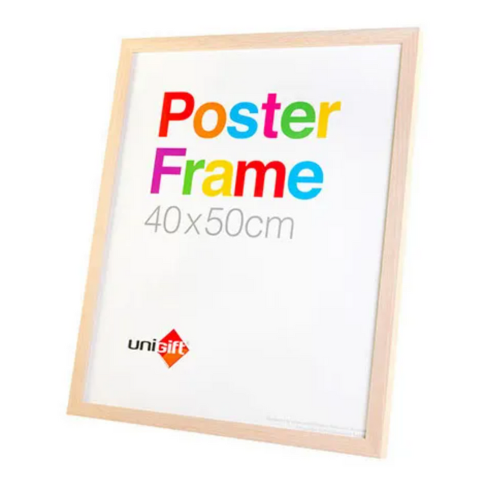 40X50Cm Mdf Poster Frame Nat