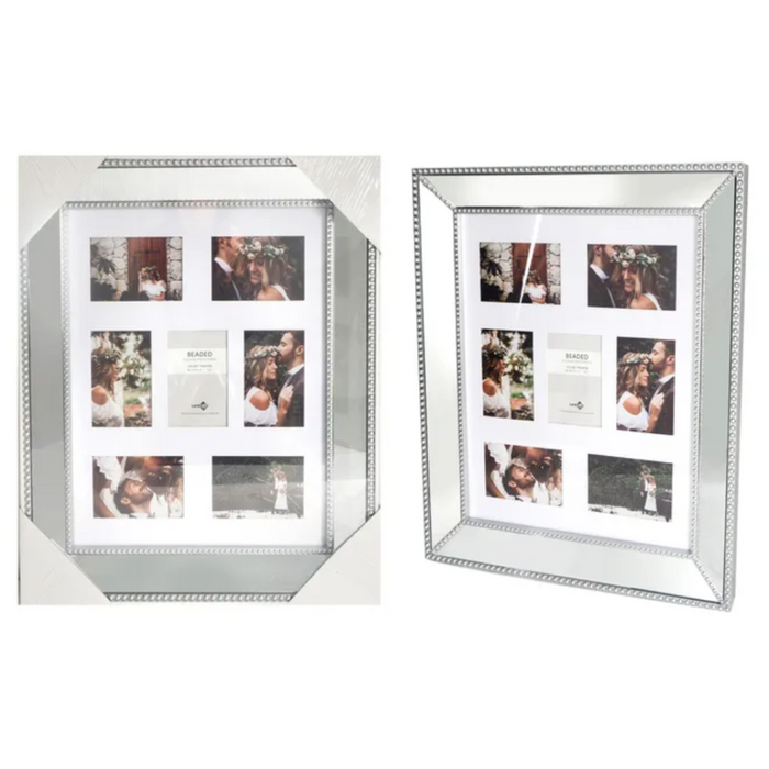 Beaded H7 Collage Frame