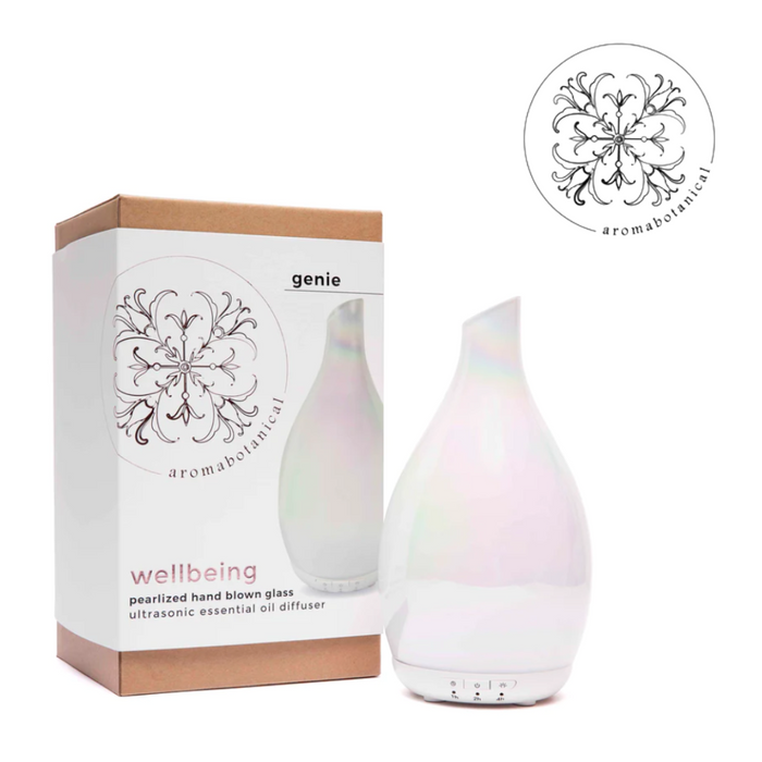 Aromabotanical Aromatherapy Wellbeing Genie Glass Ultrasonic Diffuser