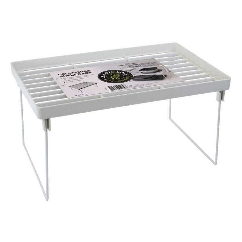 COLLAPSIBLE KITCHEN SHELF RACK 32X20X17CM