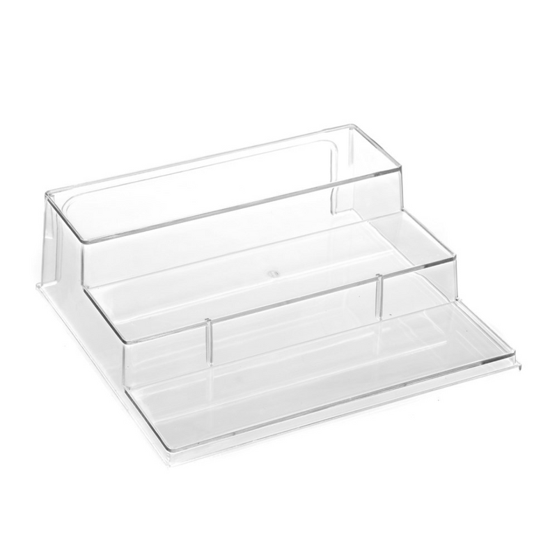 CRYSTAL 3 TIER SHELF ORGANISER 26X23.5X8.5CM
