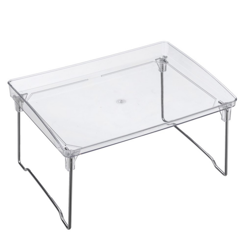CRYSTAL ELEVATED STORAGE RACK 31X22X16.5CM
