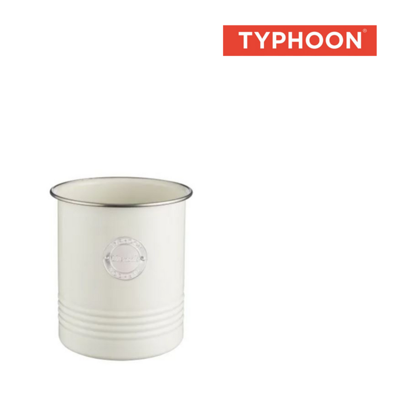 Typhoon Living Utensil Pot 1.7 Litre 15 x 13cm - Cream