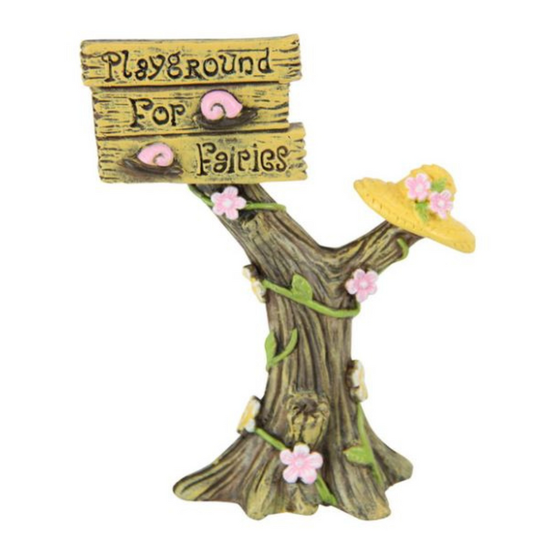 Fairy Garden Playground Sign 11cm