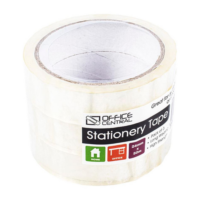 Sticky Tape 3pk24mmx50m