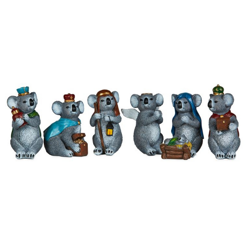 Koala Nativity Scene 13cmH