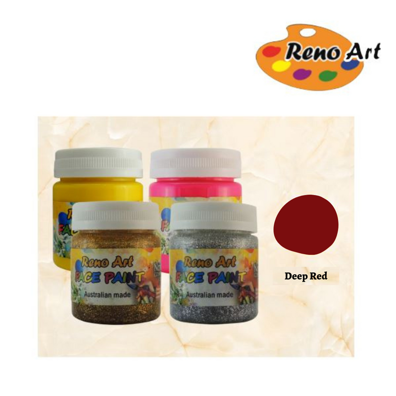 Reno Face Paint Deep Red 40ml