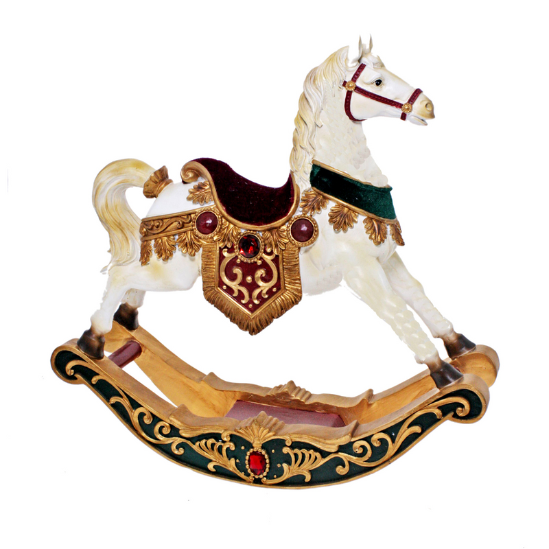Rocking Horse Rocking Horse Fabric Gold 33cm