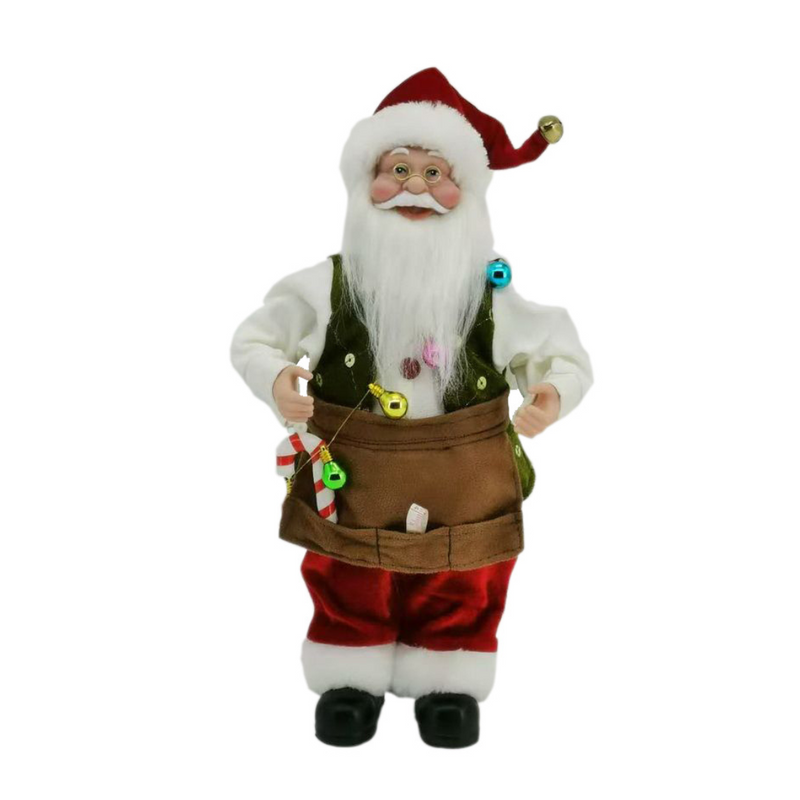 Standing Santa Workshop 30cm