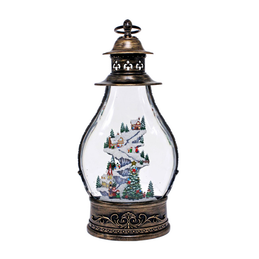 Carolers Village Lantern Oval Large