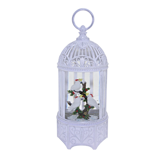 Cockatoo Birdcage White
