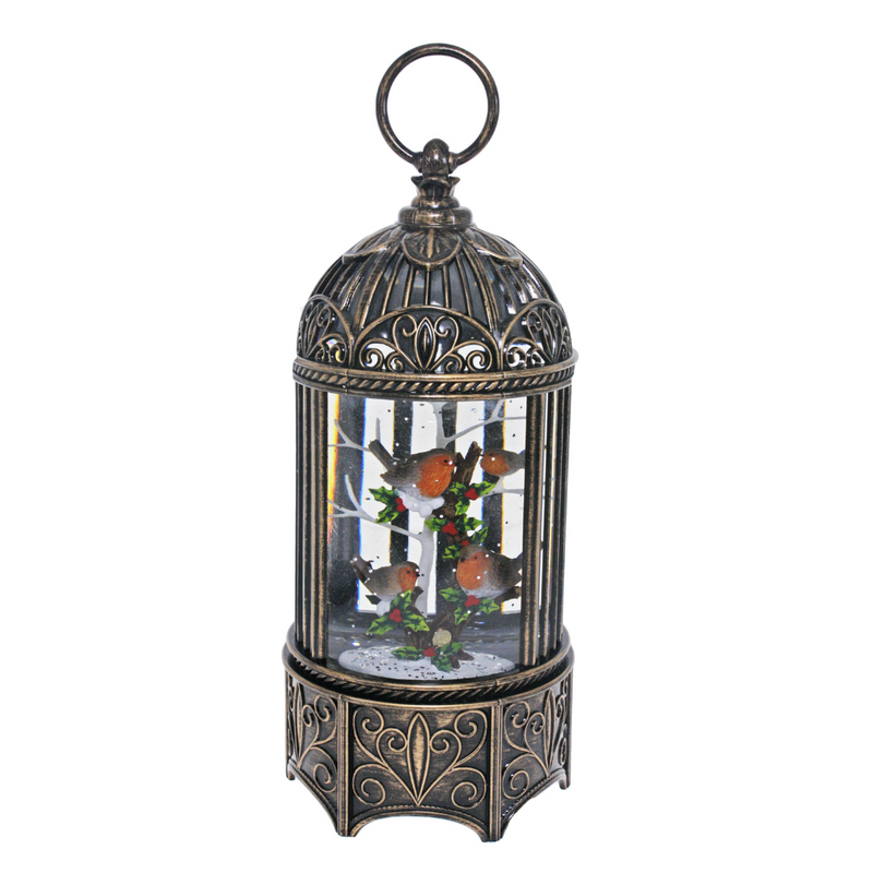 Robins Bird Cage Brass